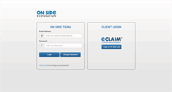 Desktop Screenshot of eclaim.onside.ca